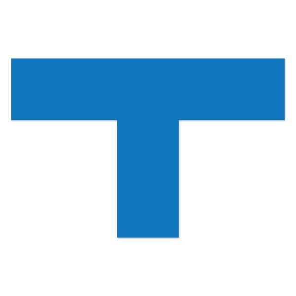 Ergomat DuraStripe Xtreme 7.5inx4.5inx1.5in Tfts Light Blue, 30PK DSX-T7.5-LB-KIT - main